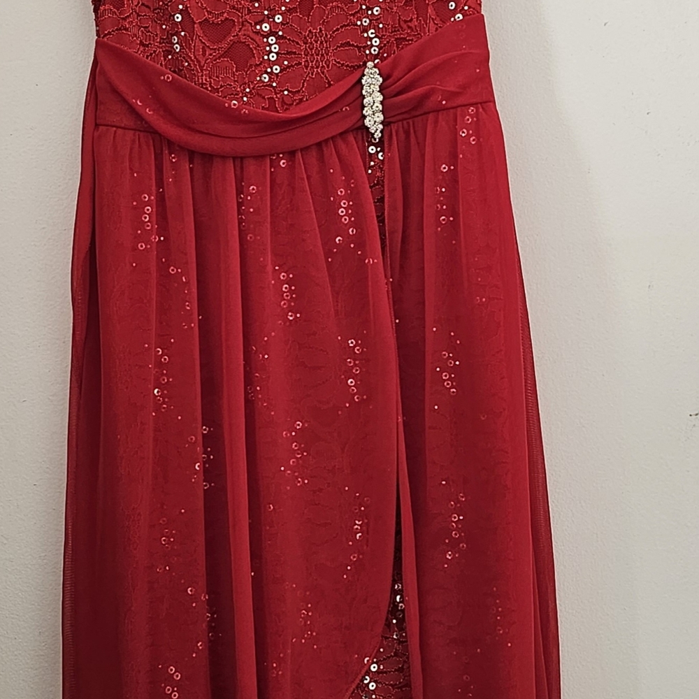 Rex girls Christmas dress